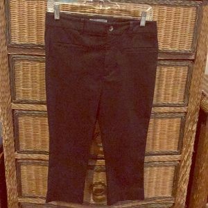 Black Capris by Anthropologie